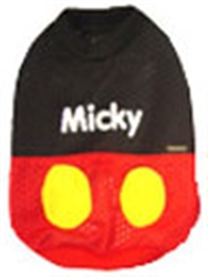 Mickey Mouse Mesh Sleeveless T-shirt