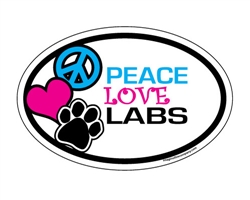 Peace Love Labs - Oval Magnets