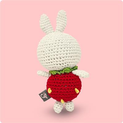 Crochet Squeaker Toy - Rabbit