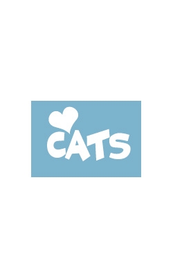 Car Window Decals - (Heart) Cats