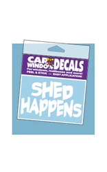 Car Window Decals - Shed Happens