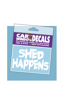 Car Window Decals - Shed Happens