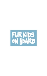Car Window Decals - Fur Kids on Board