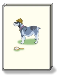 Schnauzer Detective - DogPride Boxed Notes