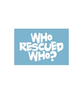 Car Window Decals - Who Rescued Who?