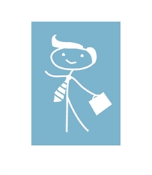 Car Window Decals - Stick Family Decals - Father