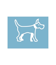 Car Window Decals - Stick Family Decals - Large Breed Dog