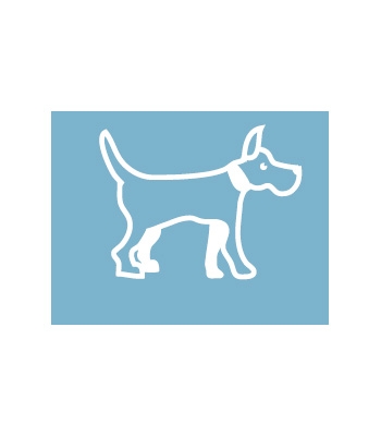 Car Window Decals - Stick Family Decals - Large Breed Dog