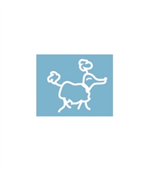 Car Window Decals - Stick Family Decals - Poodle