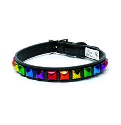 Rainbow Pyramids - Collars & Leads