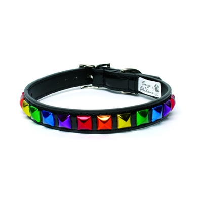 Rainbow Pyramids - Collars & Leads