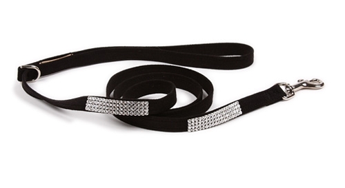 4 Row Giltmore Ultrasuede Leash