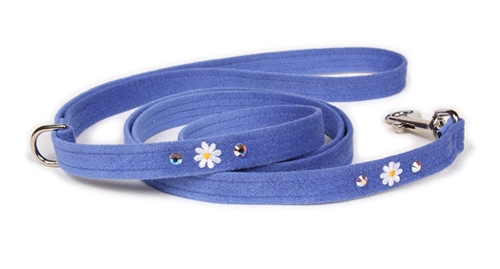 Small Daisy Ultrasuede Leash