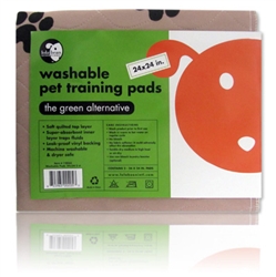 Washable Pet Training Pads - 18"x20", 2 Pads per pack
