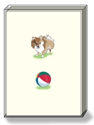 Pom Beach Ball - DogPride Boxed Notes