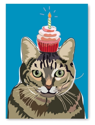 Birthday: Cat Cupcake
