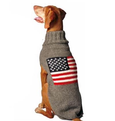 American Flag Sweater
