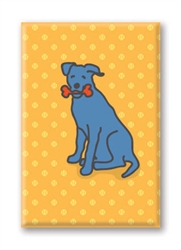Bluedog Bone - Fridge Magnet