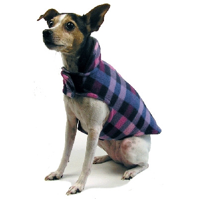 Worthy Dog Pattern Fleece Jackets 