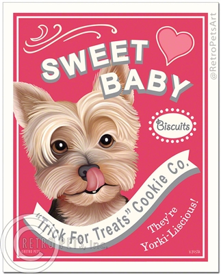 Sweet Baby Brand Biscuits (Yorkie), Trick For Treat Cookie Co.