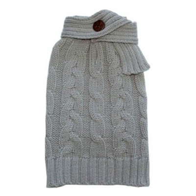 Scarf Cable Sweater