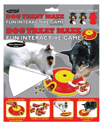 Dog Treat Maze - Nina Ottosson Interactive Plastic Toy