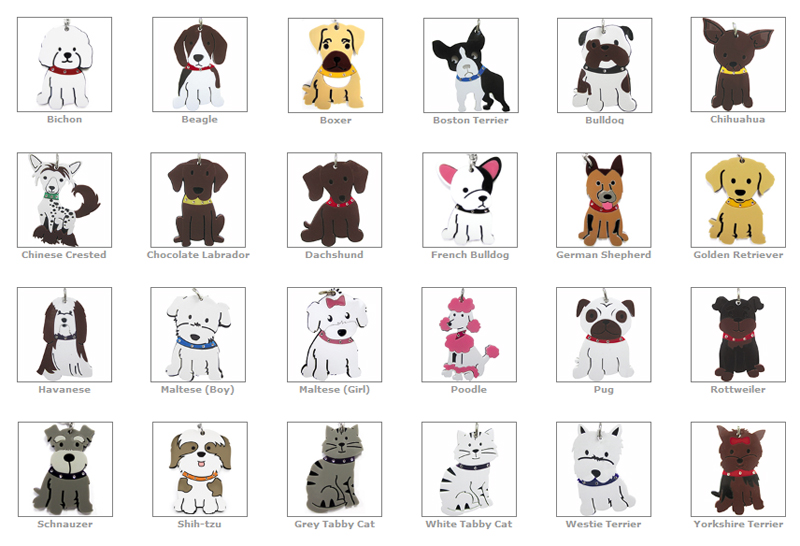 Love Your Breed™ - Acrylic Keychains