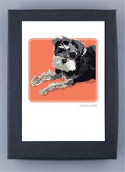 Schnoodle - Grrreen Boxed Note Cards