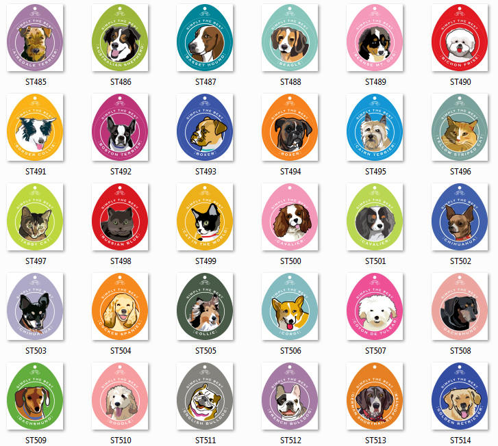 Stickers from Paper Russells 