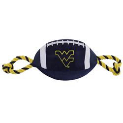 West Virginia Nylon Football Toy