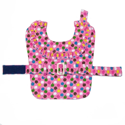 Apple-a-Day Reversible Trench - Pink Apples