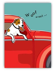 Birthday: Dog in Car