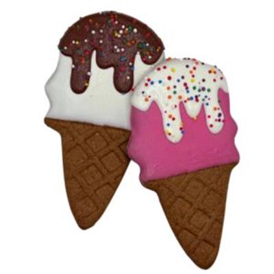 Ice Cream Cone 71908 Hand Decorated Molasses
