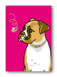Boxer & Bee - Fridge Magnet