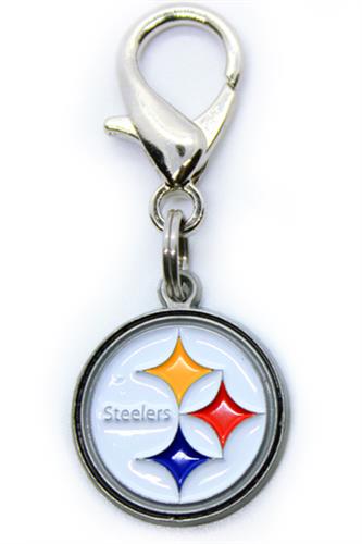Pittsburgh Steelers Logo Dog Collar Charm