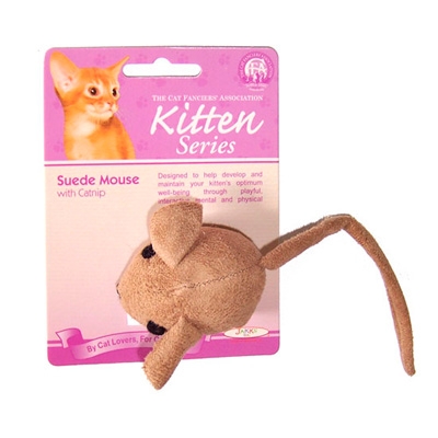 Jakks CFA Cat Toy - Kitten Suede Mouse