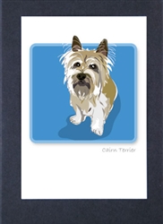 Cairn Terrier, Tan - Grrreen Boxed Note Cards