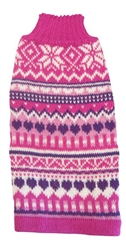 Alpaca Sleeveless Sweater - Pink Sweetheart XL by Alqo Wasi