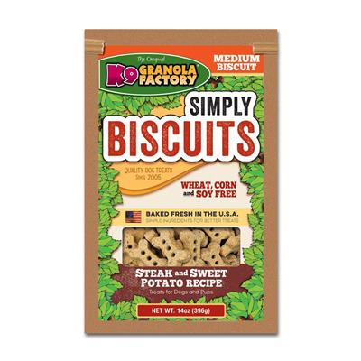 Simply Biscuits Steak & Sweet Potato