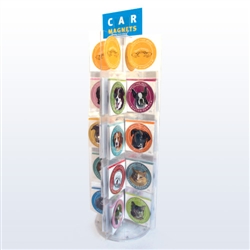 32-Hook Car Magnet DISPLAY ONLY + SHIPPING