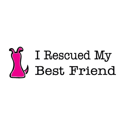 I Rescued My Best Friend - Pink Dog - 2-Pack of T-Shirts