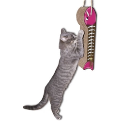 Scratch 'n Shapes Fish on a Line, Hanging Scratcher
