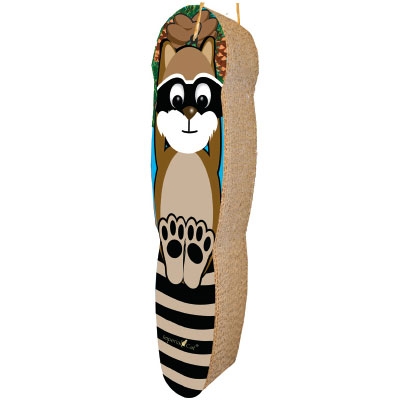 Scratch 'n Shapes Raccoon, Hanging Scratcher