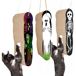 Scratch 'n Shapes Assorted Halloween Hanging Scratchers