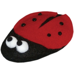 Lady Bug Catnip Toy