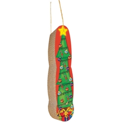 Scratch 'n Shapes Christmas Tree, Hanging Scratcher