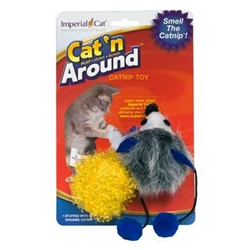 Hedgehog n' Ball Catnip Toy