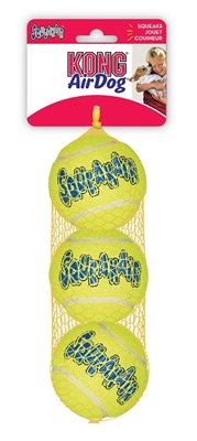 Kong® AirDog® Squeaker Tennis Ball 3 pack Medium