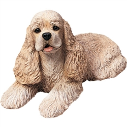 Sandicast Original Size Buff Cocker Spaniel