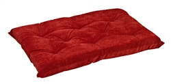 Tufted Cushion Cherry Bones Microvelvet